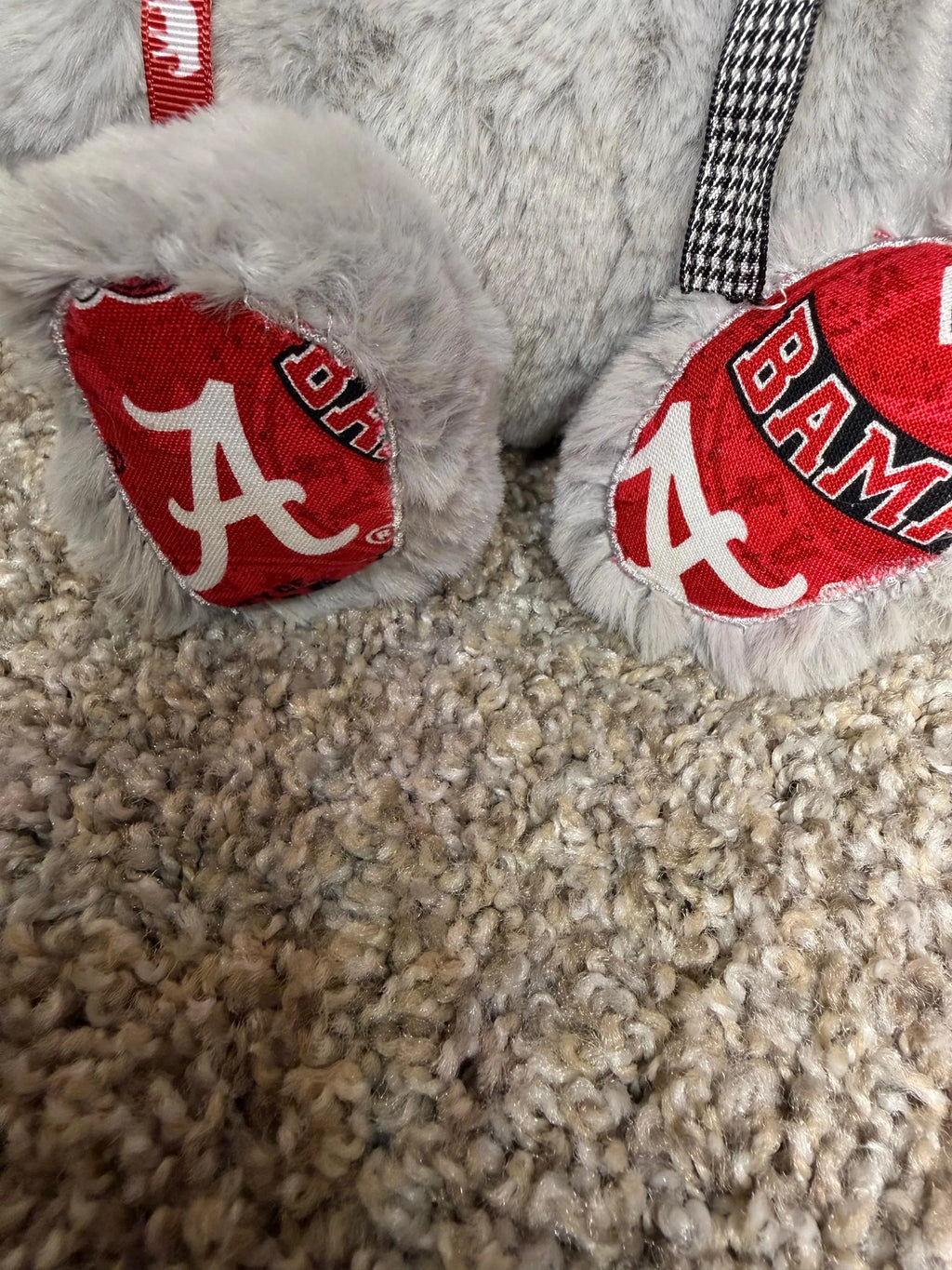 Collegiate Keepsake Stuffed Elephant - The University of Alabama - Gray - Medium Sized