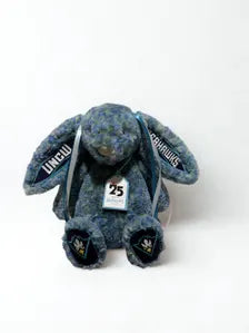 Hand-Customized Collegiate Keepsake Bunny - The University of North Carolina Wilmington UNCW