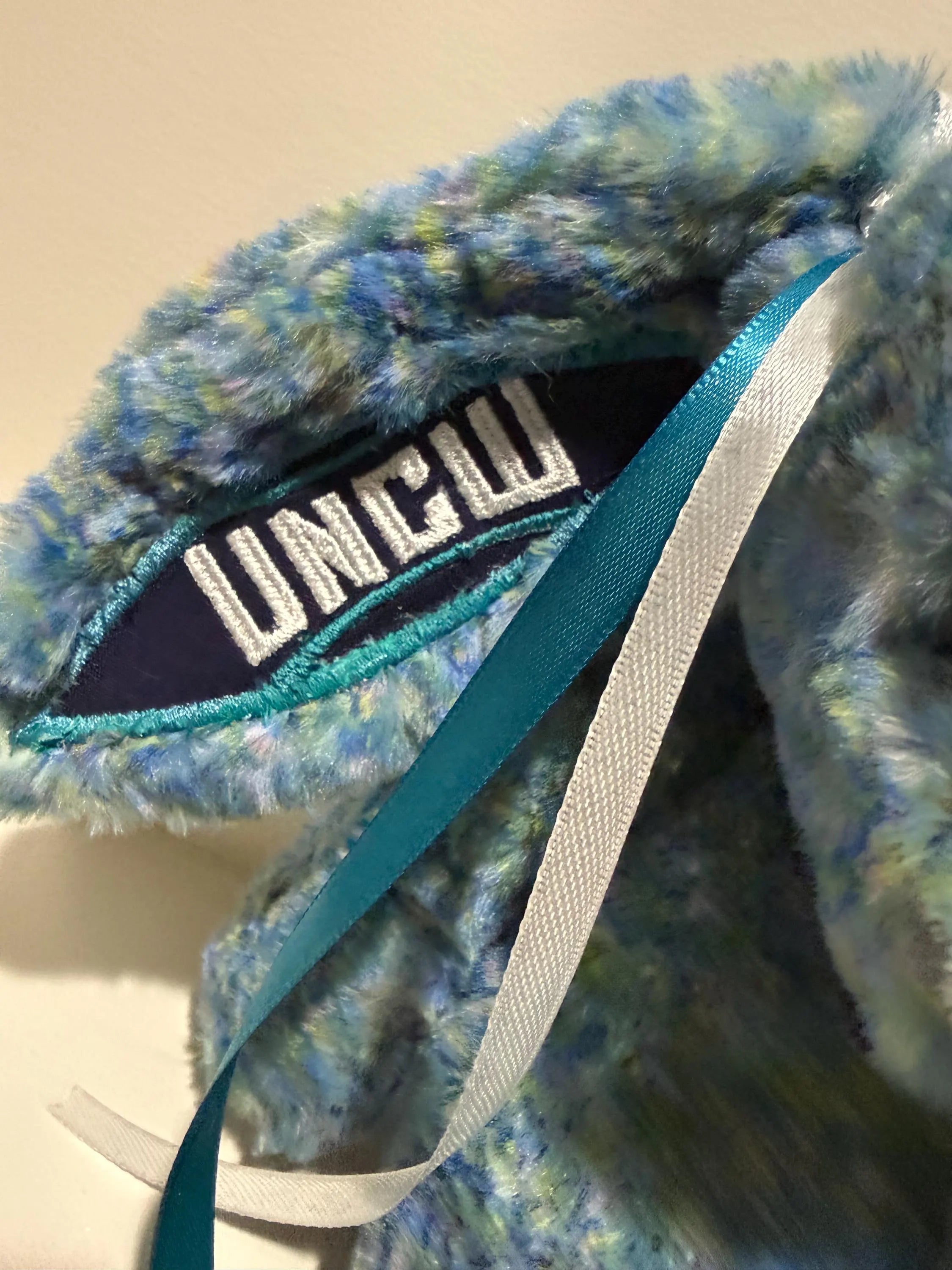 Hand-Customized Collegiate Keepsake Bunny - The University of North Carolina Wilmington UNCW
