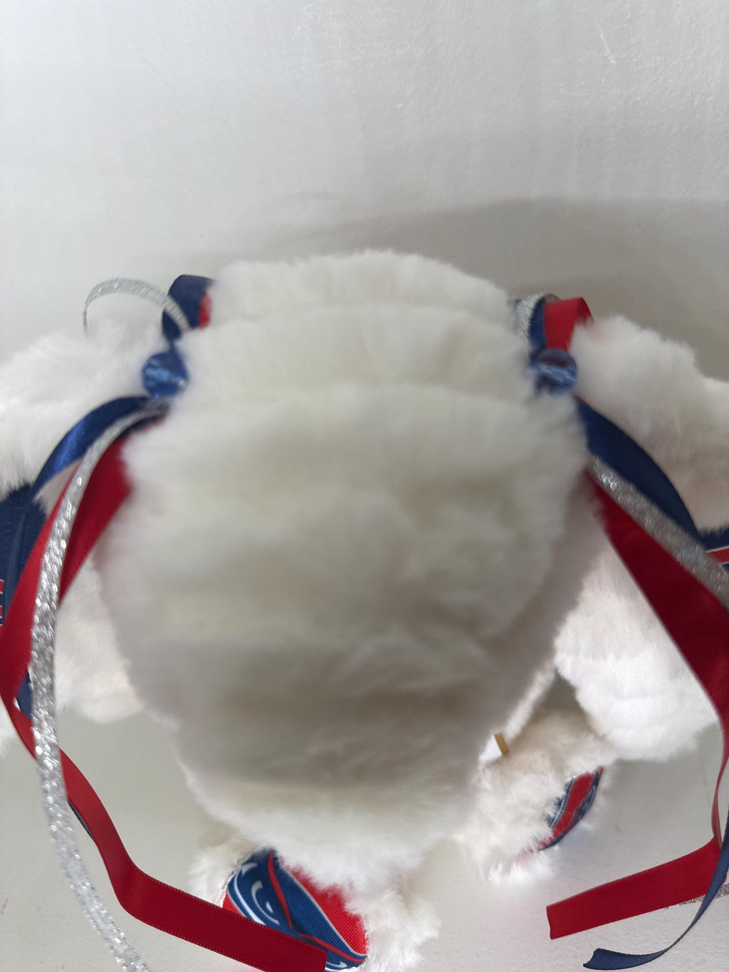 Hand-Customized Collegiate Keepsake Bunny - Florida Atlantic University - Medium Bunny