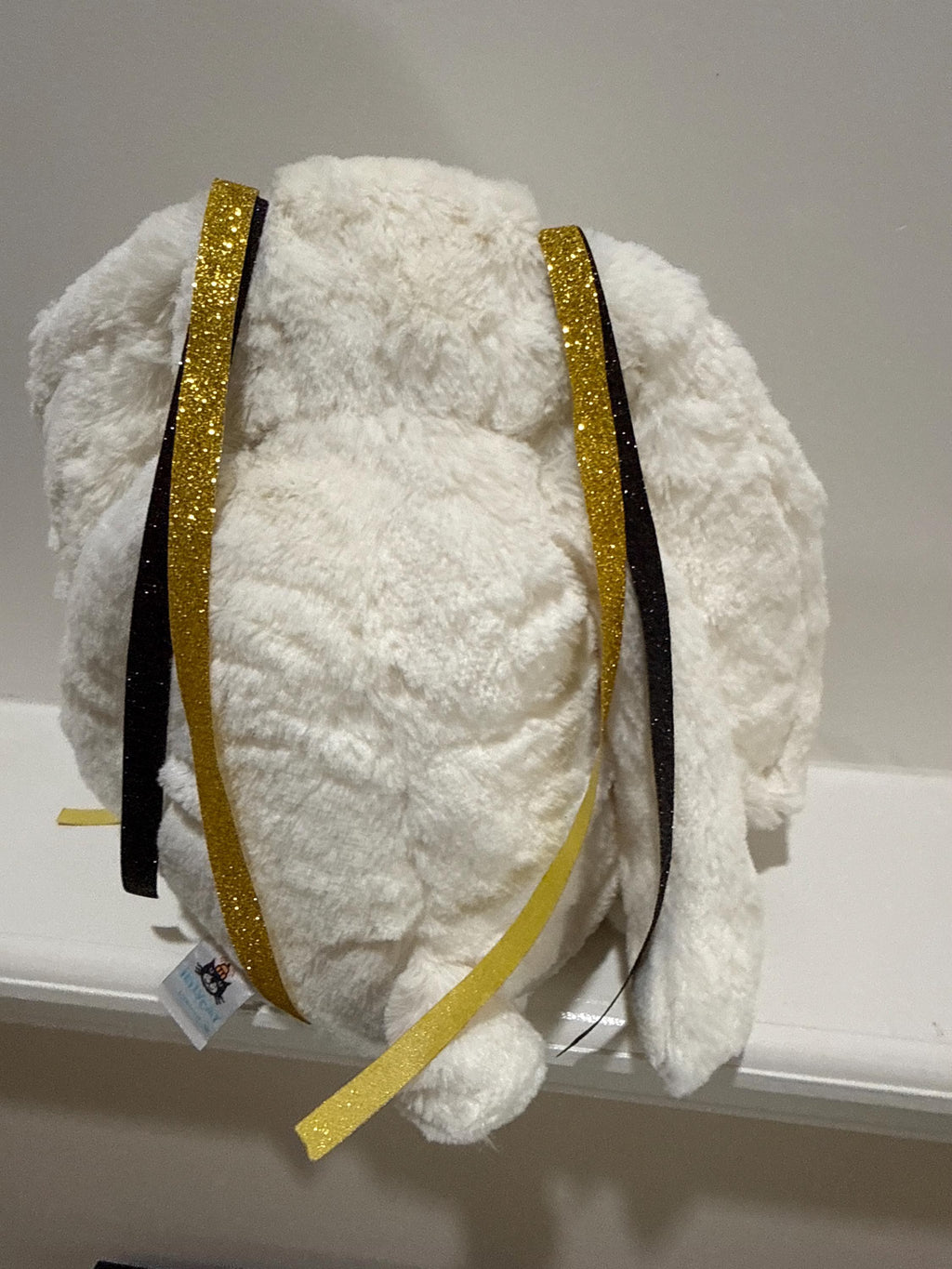Hand-Customized Collegiate Keepsake Bunny - The University of Iowa - Large Bunny