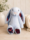 Hand-Customized Collegiate Keepsake Bunny Ole Miss - Large Bunny