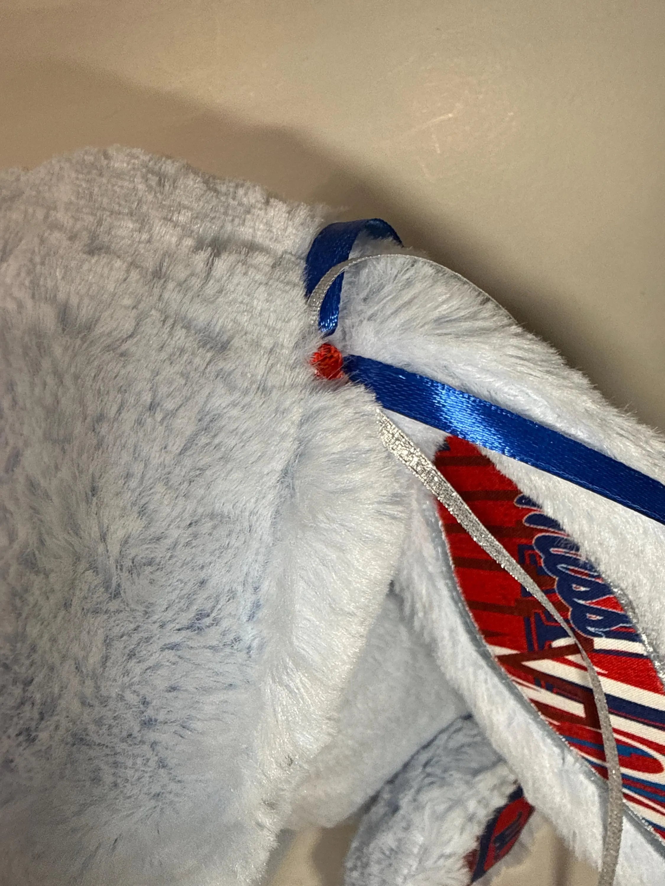 Hand-Customized Collegiate Keepsake Bunny Ole Miss - Large Bunny