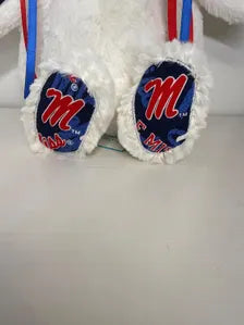 Hand-Customized Collegiate Keepsake Bunny - Ole Miss