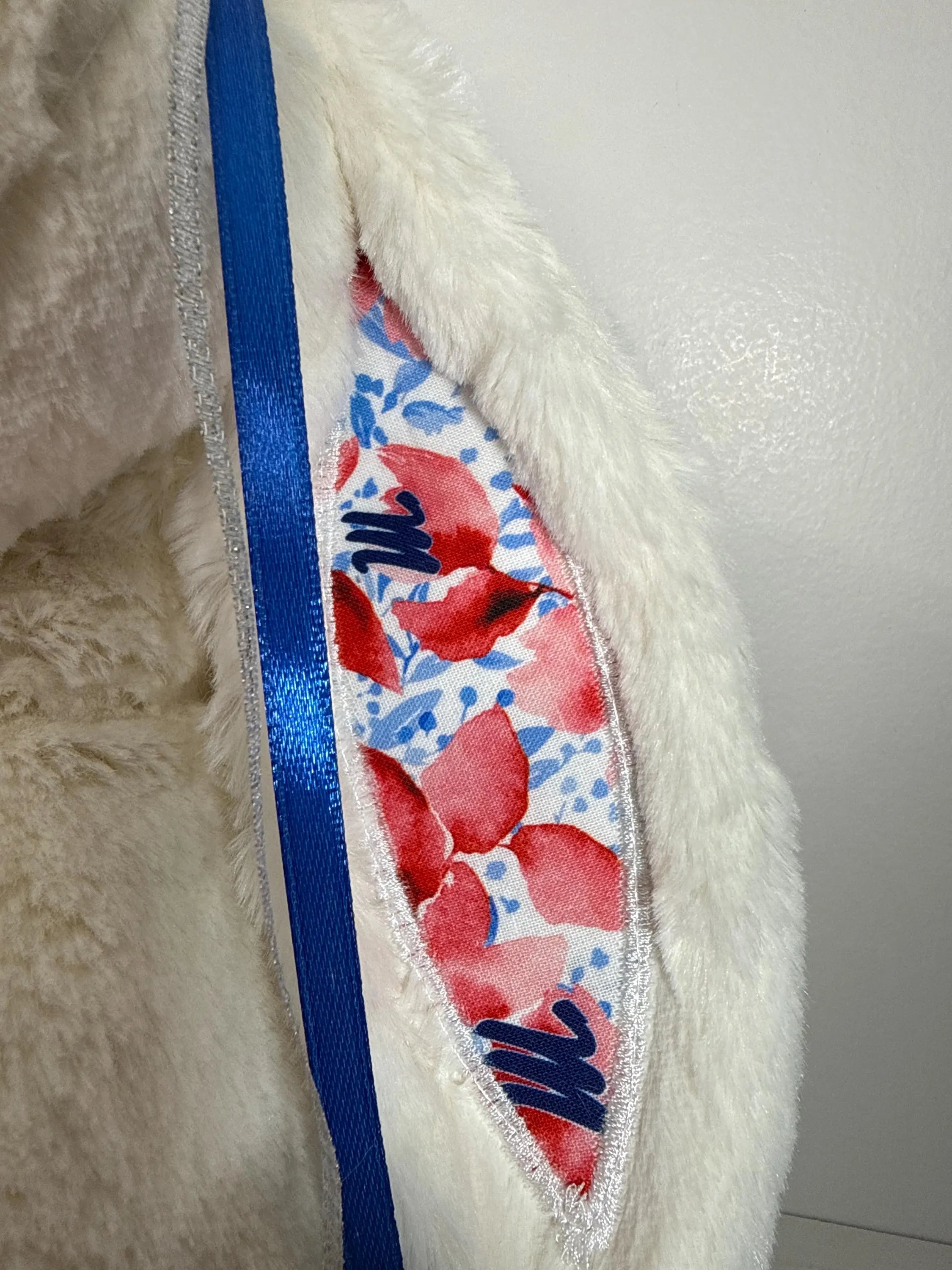 Hand-Customized Collegiate Keepsake Bunny Ole Miss - Large Bunny