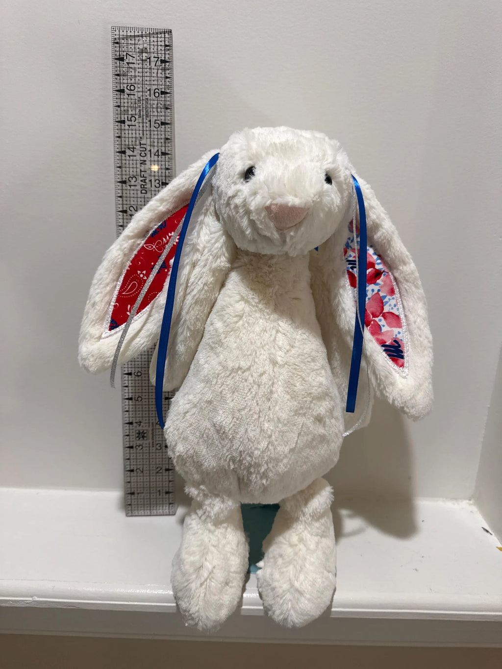 Hand-Customized Collegiate Keepsake Bunny Ole Miss - Large Bunny
