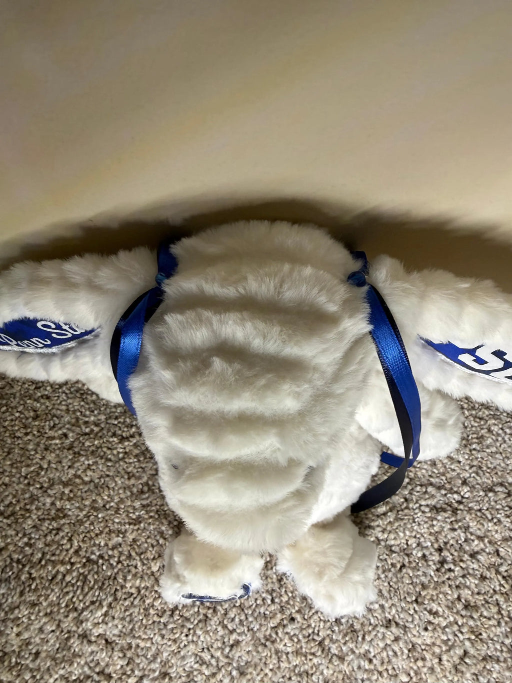 Hand-Customized Collegiate Keepsake Bunny - Penn State