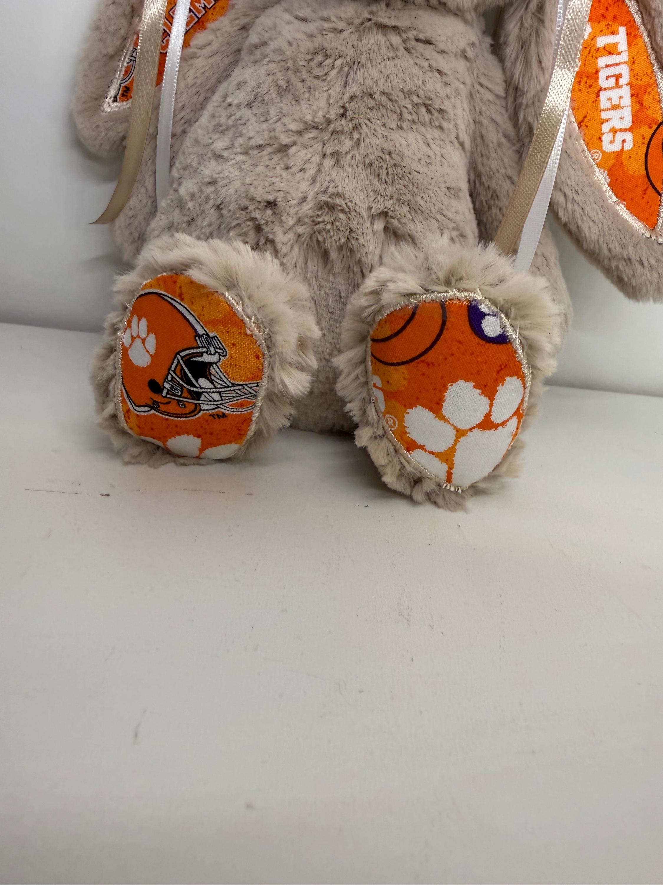 Collegiate Keepsake Medium Bunny - Clemson