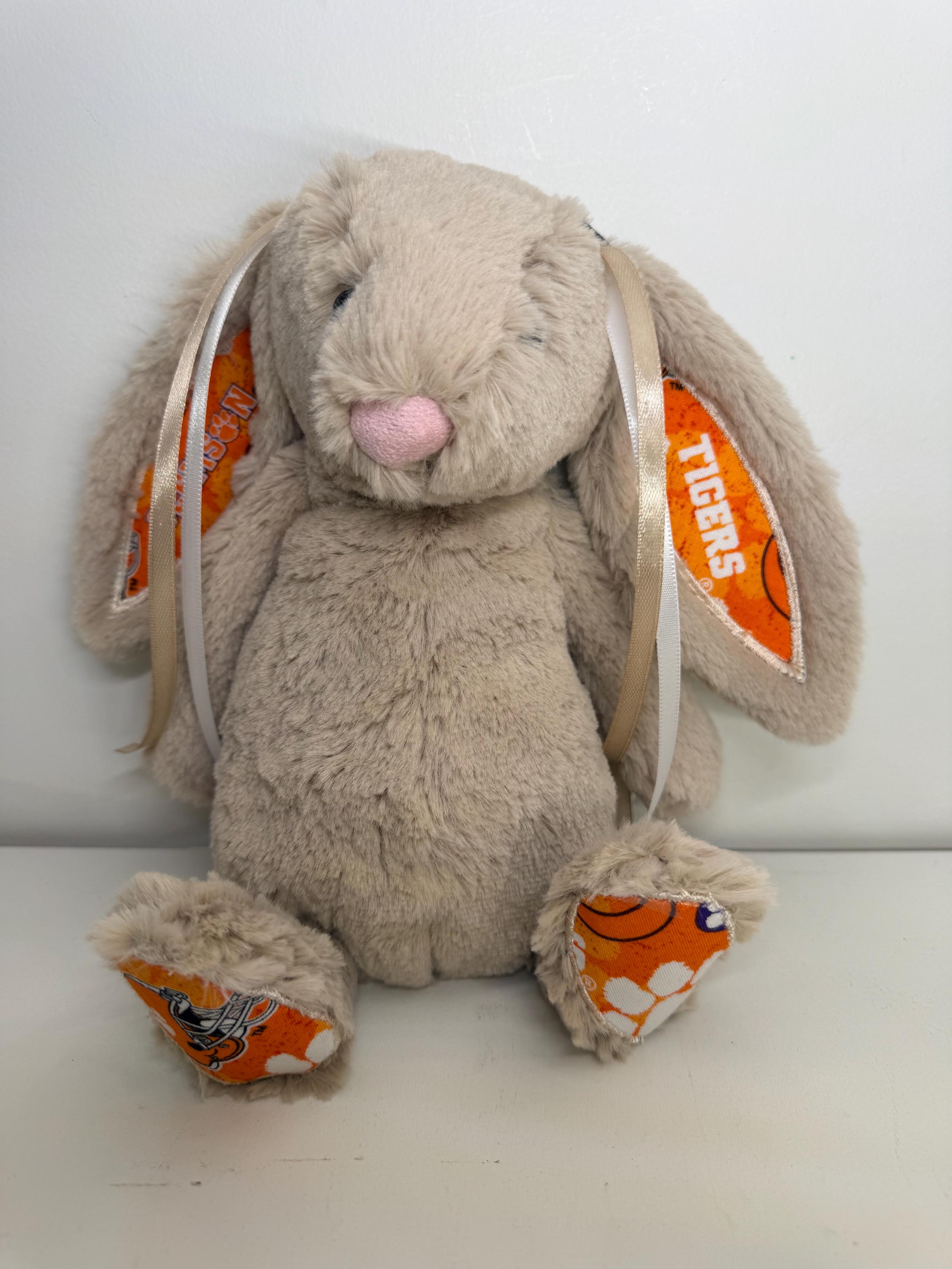 Collegiate Keepsake Medium Bunny - Clemson