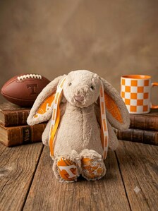 Hand-Customized Collegiate Keepsake Bunny - The University of Tennessee - Medium Bunny