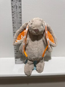 Hand-Customized Collegiate Keepsake Bunny - The University of Tennessee - Medium Bunny