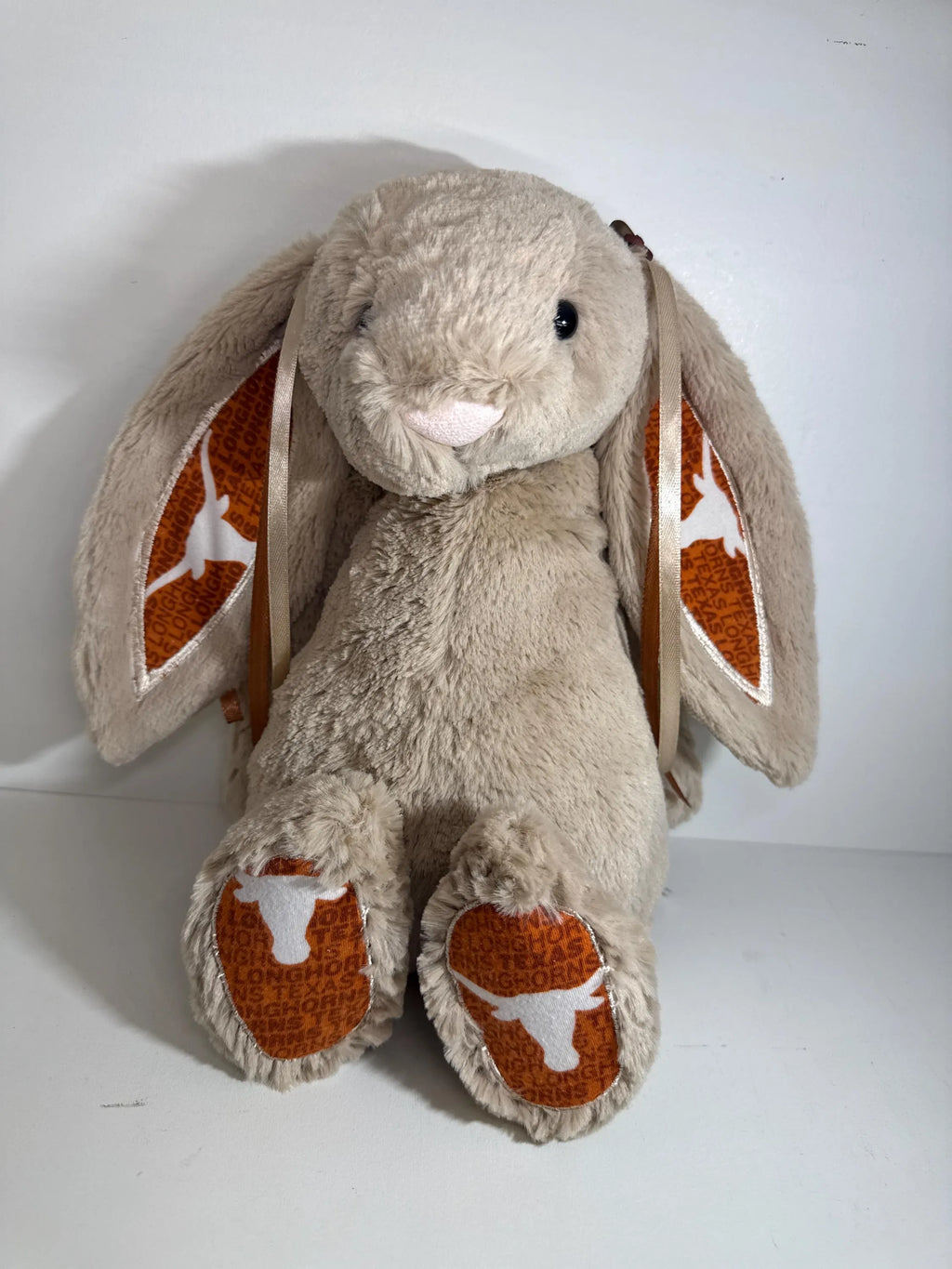Collegiate Keepsake Large Bunny - The University of Texas Longhorns
