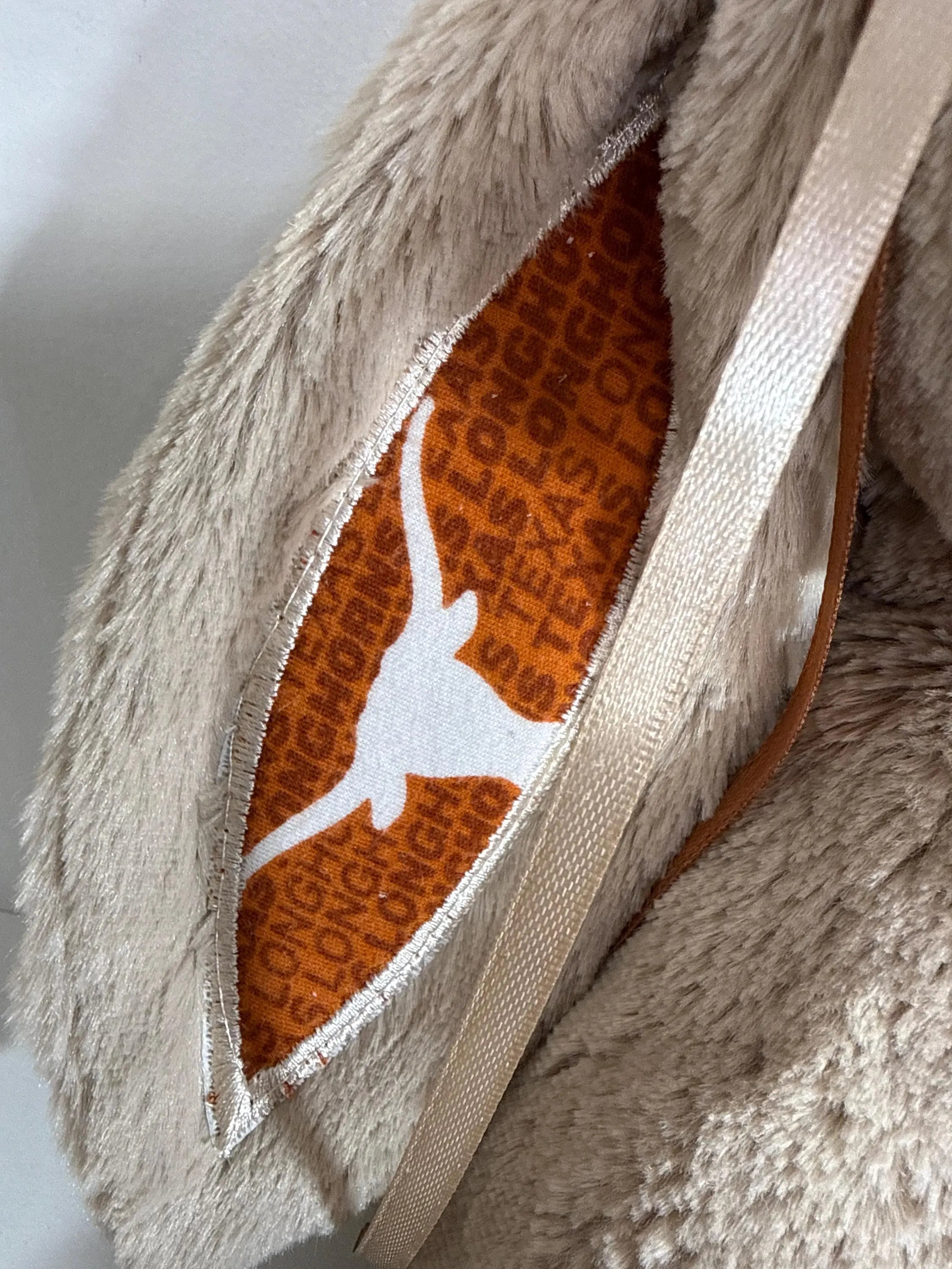Collegiate Keepsake Large Bunny - The University of Texas Longhorns