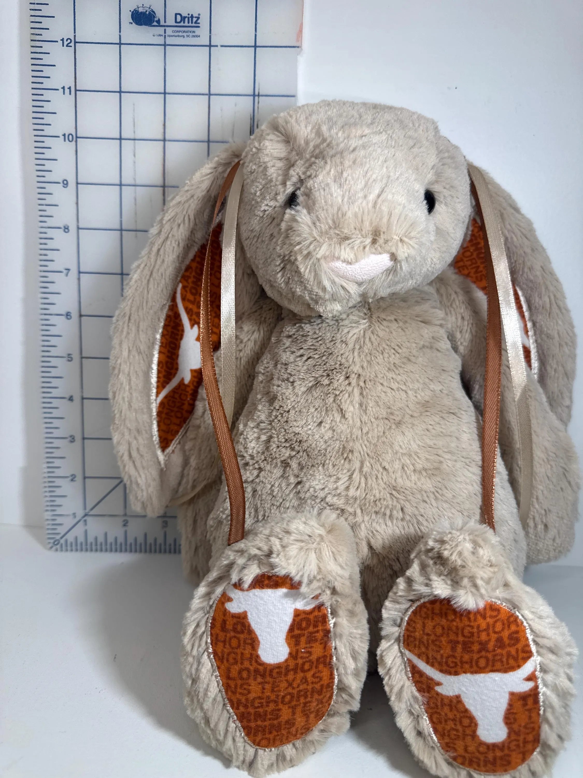 Collegiate Keepsake Large Bunny - The University of Texas Longhorns