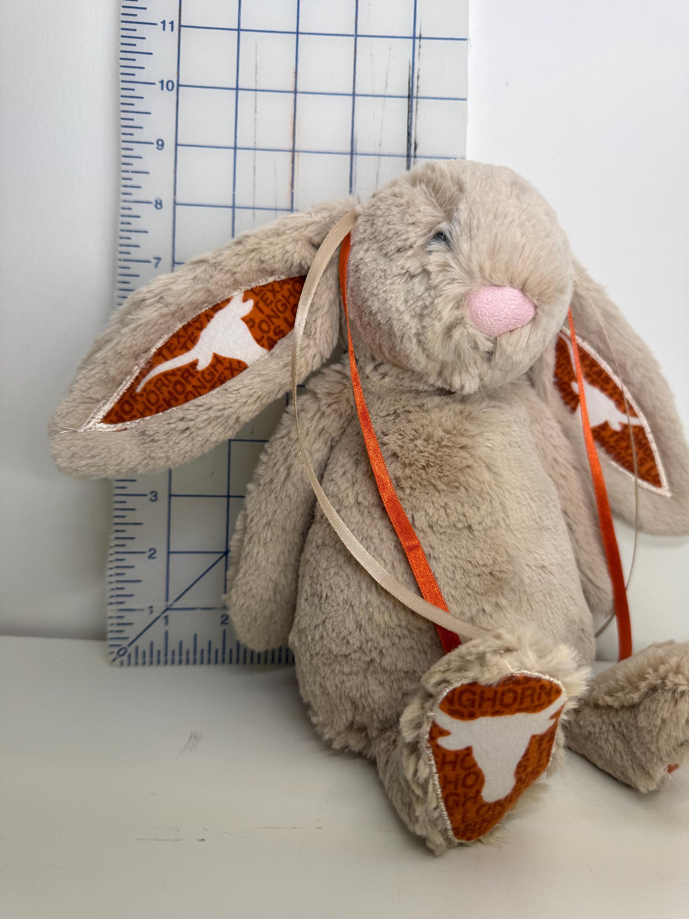 Collegiate Keepsake Medium Bunny - The University of Texas Longhorns