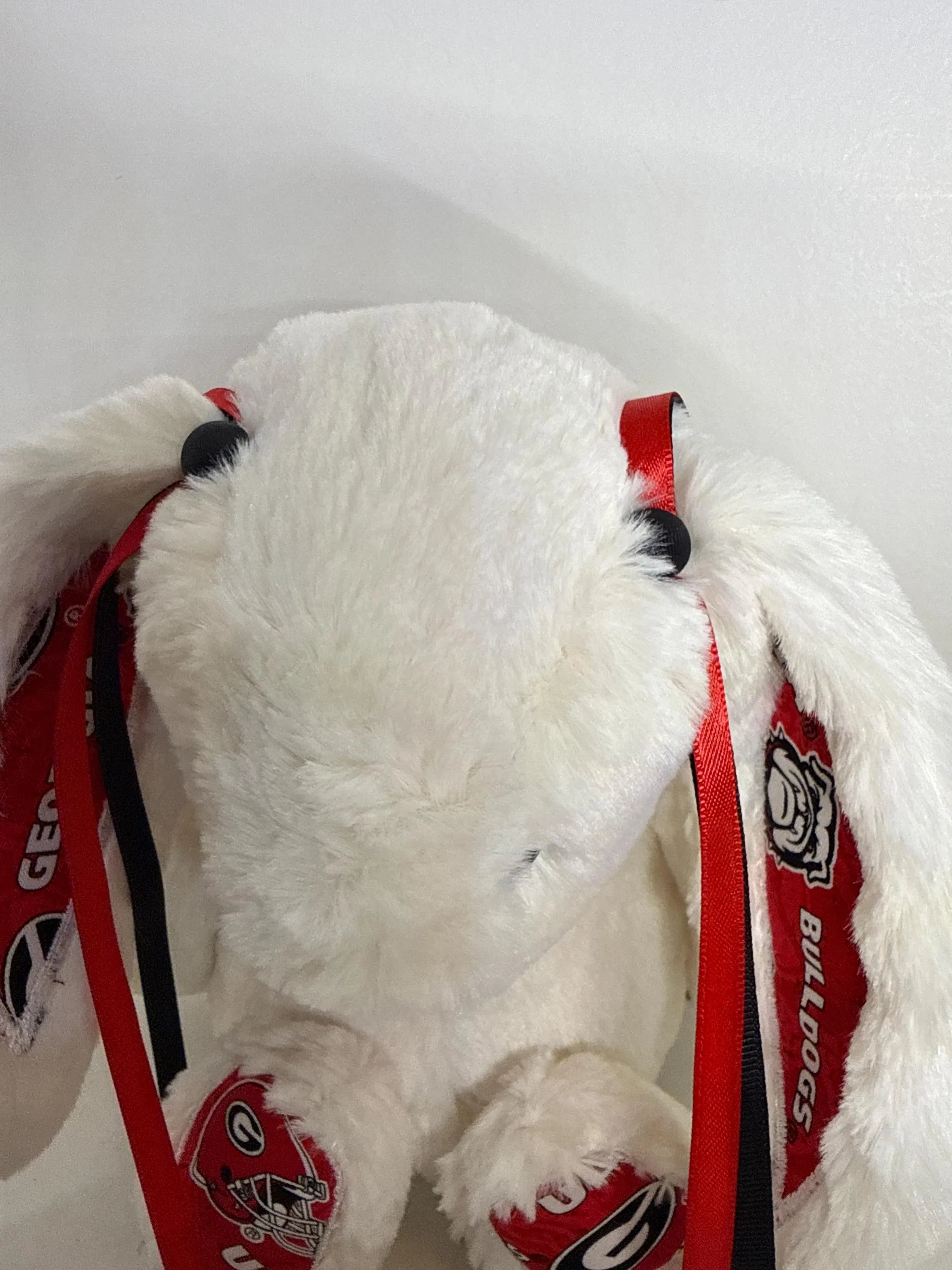 Hand-Customized Collegiate Keepsake Medium Bunny - The University of Georgia - UGA