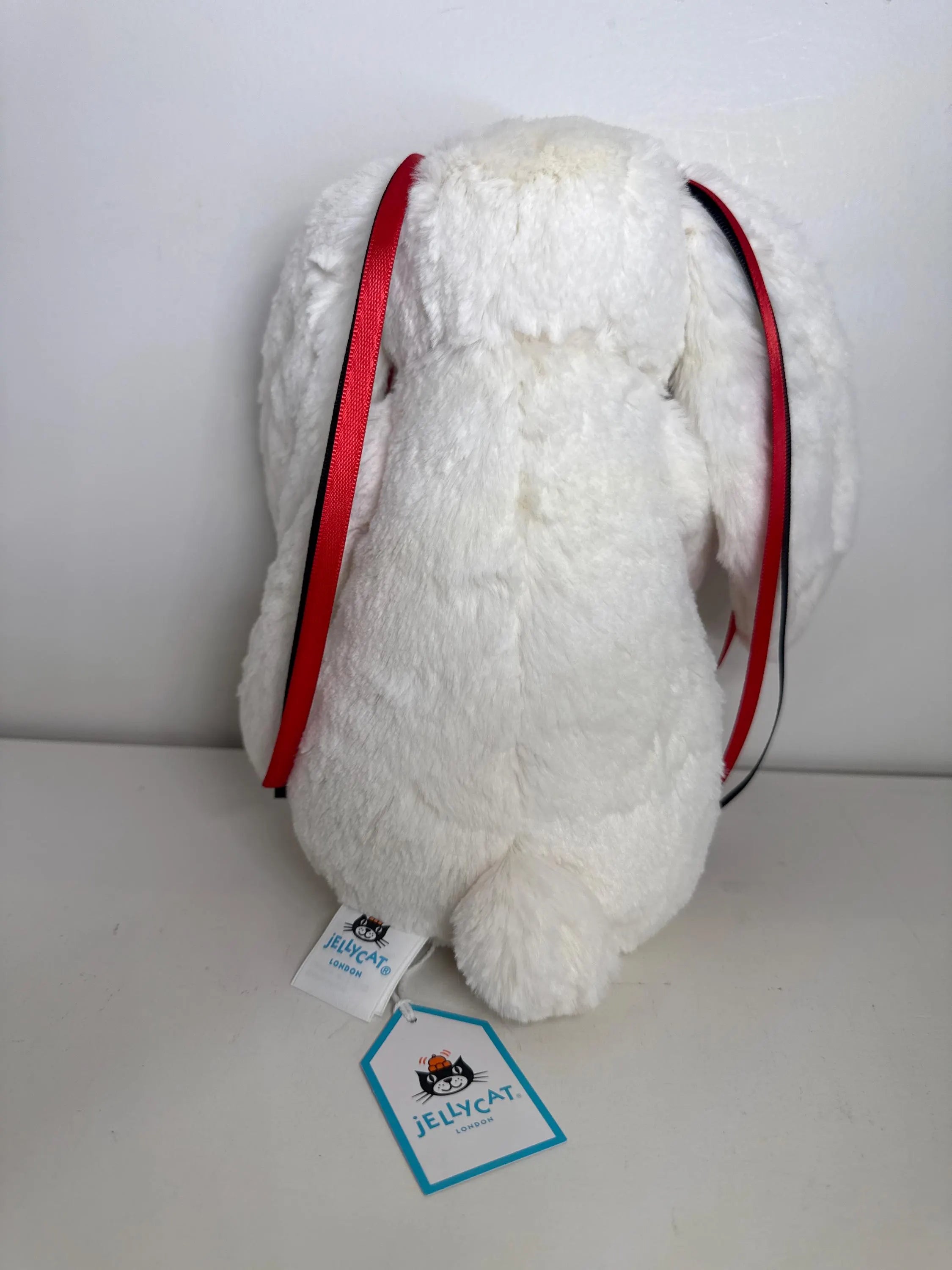 Hand-Customized Collegiate Keepsake Medium Bunny - The University of Georgia - UGA