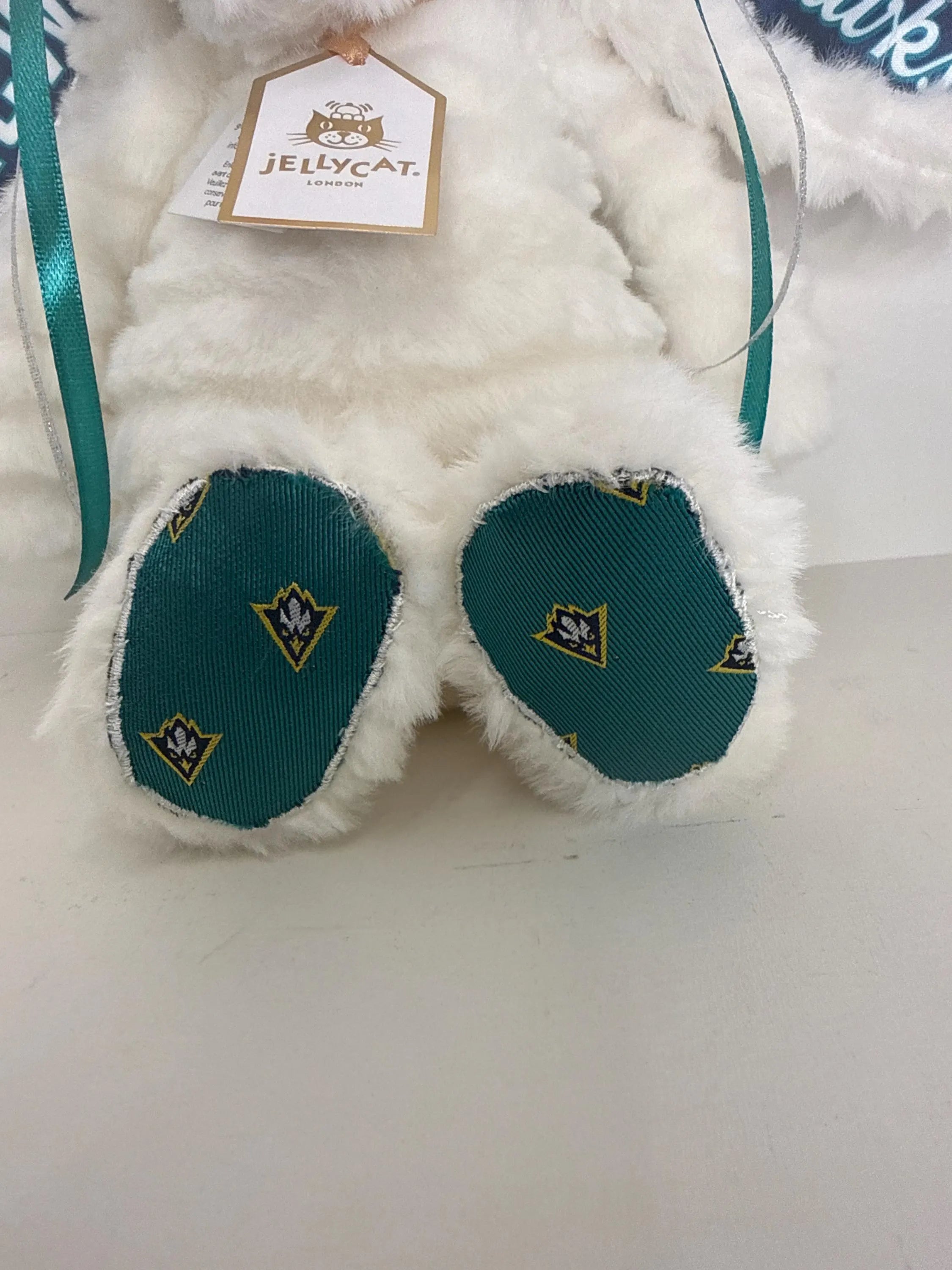 Hand-Customized Collegiate Keepsake Bunny - The University of North Carolina Wilmington UNCW