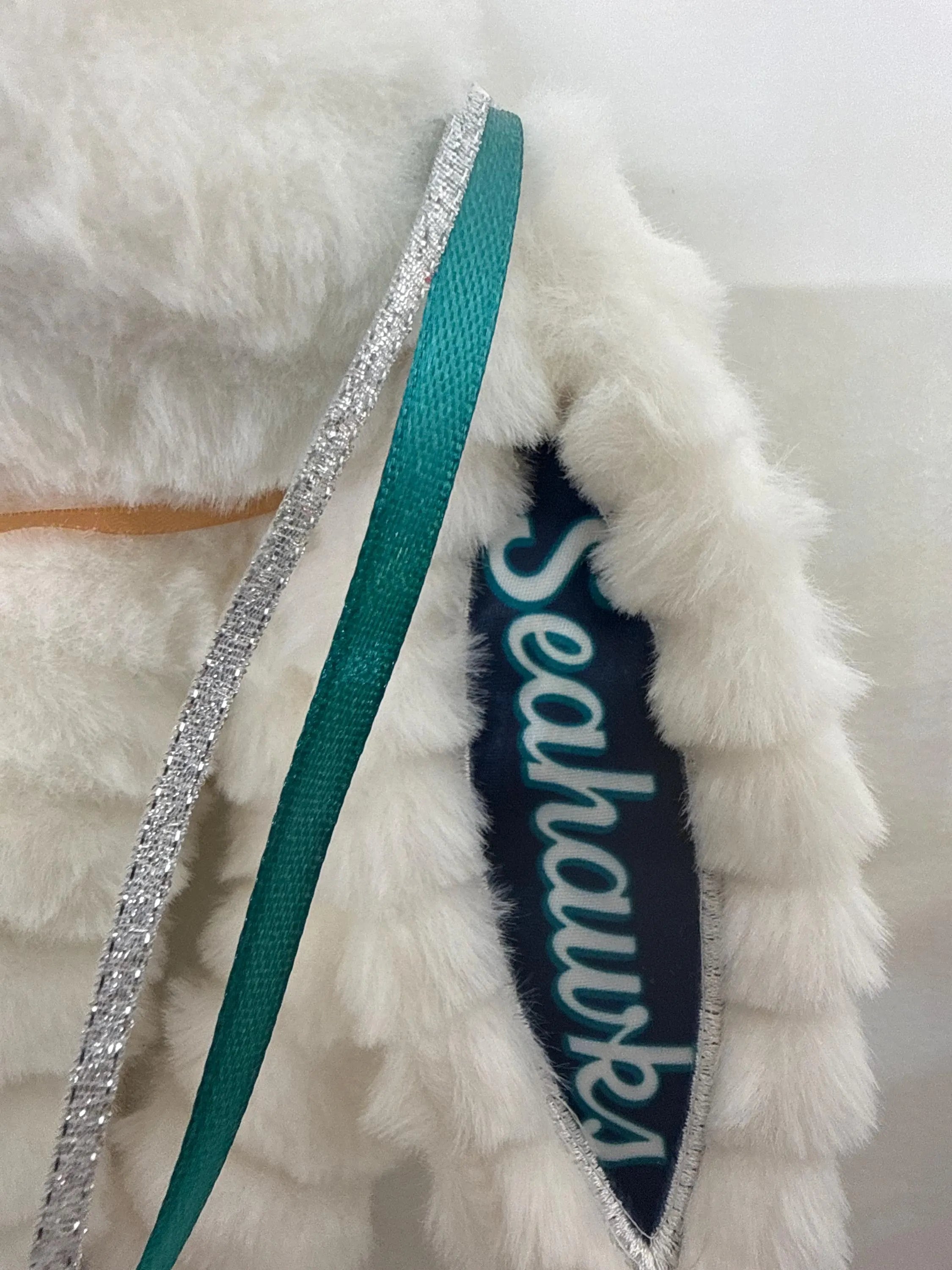 Hand-Customized Collegiate Keepsake Bunny - The University of North Carolina Wilmington UNCW