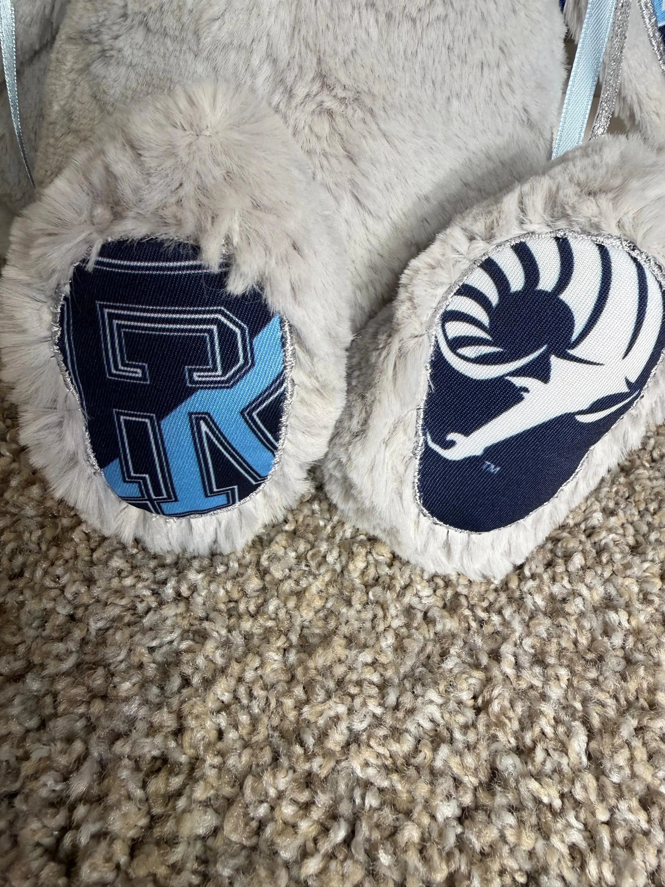 Collegiate Keepsake Large Bunny - The University of Rhode Island - URI