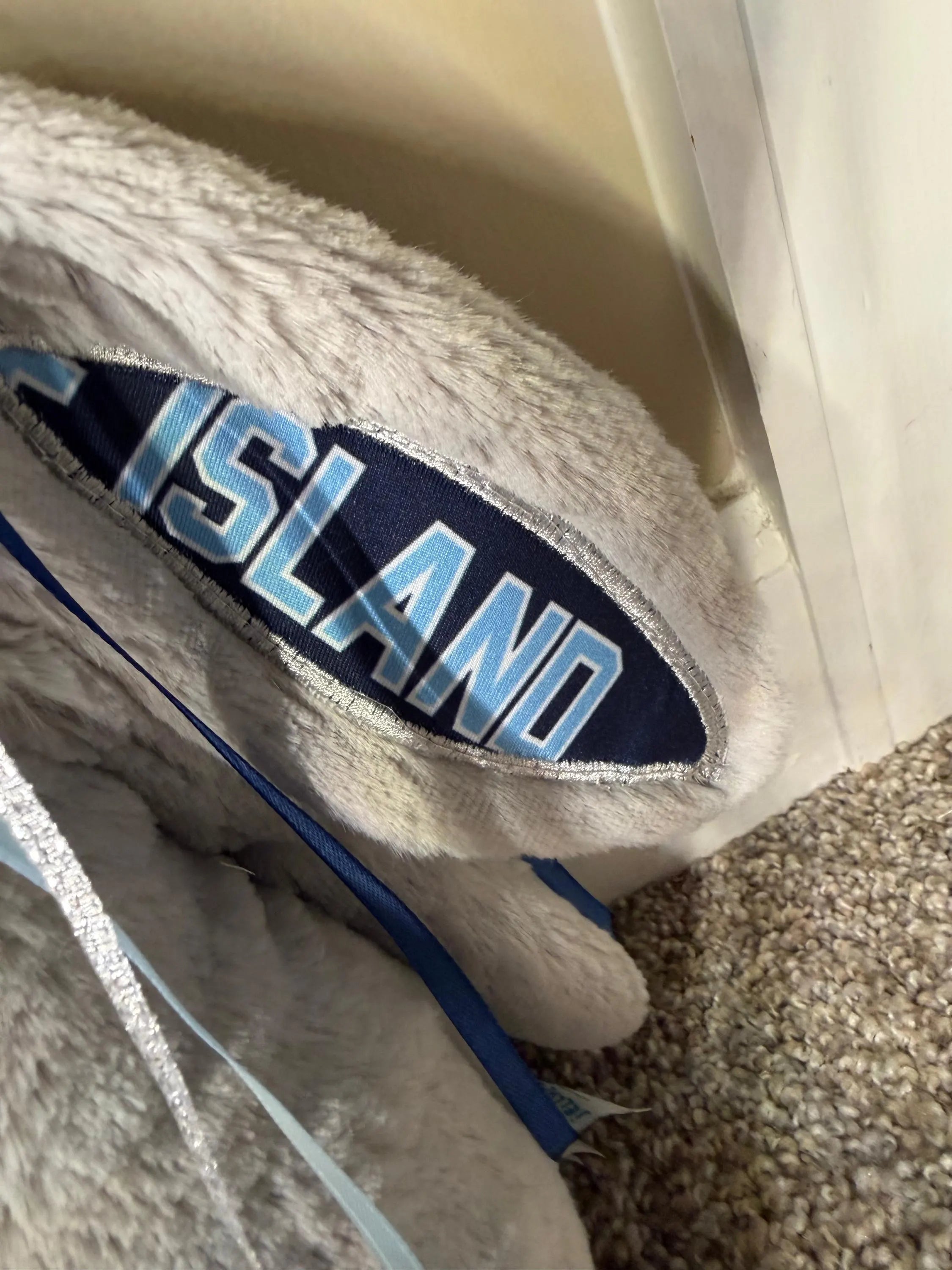 Collegiate Keepsake Large Bunny - The University of Rhode Island - URI