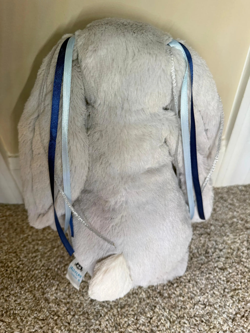 Collegiate Keepsake Large Bunny - The University of Rhode Island - URI