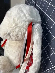 Hand-Customized Collegiate Keepsake Bunny - The University of South Carolina - Large Bunny