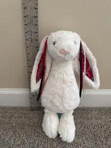 Hand-Customized Collegiate Keepsake Bunny - The University of South Carolina - Large Bunny