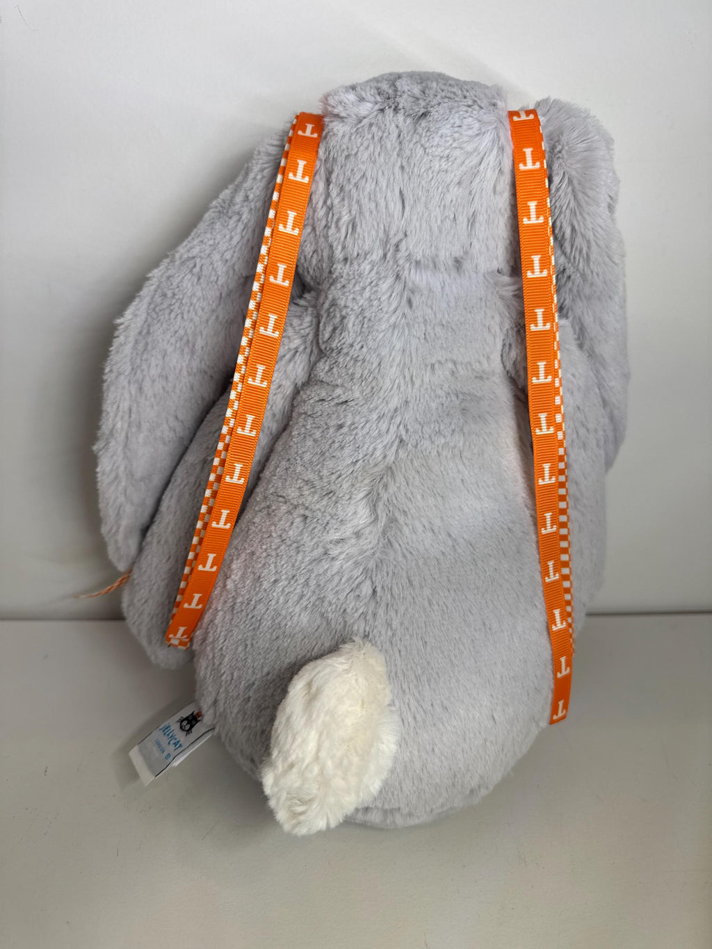Hand-Customized Collegiate Keepsake Bunny Tennessee Vols- Large Bunny